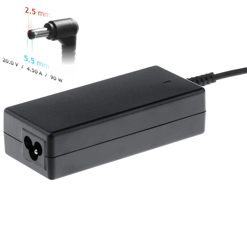 Akyga Nabíjecka na notebook 20V/4.5A 90W 5.5 x 2.5 mm pro Lenovo