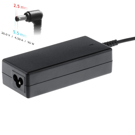 Akyga Nabíjecka na notebook 20V/4.5A 90W 5.5 x 2.5 mm pro Lenovo