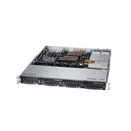 SUPERMICRO 1U chassis 4x 3,5" HS SAS/SATA, 2x600W (Platinum)