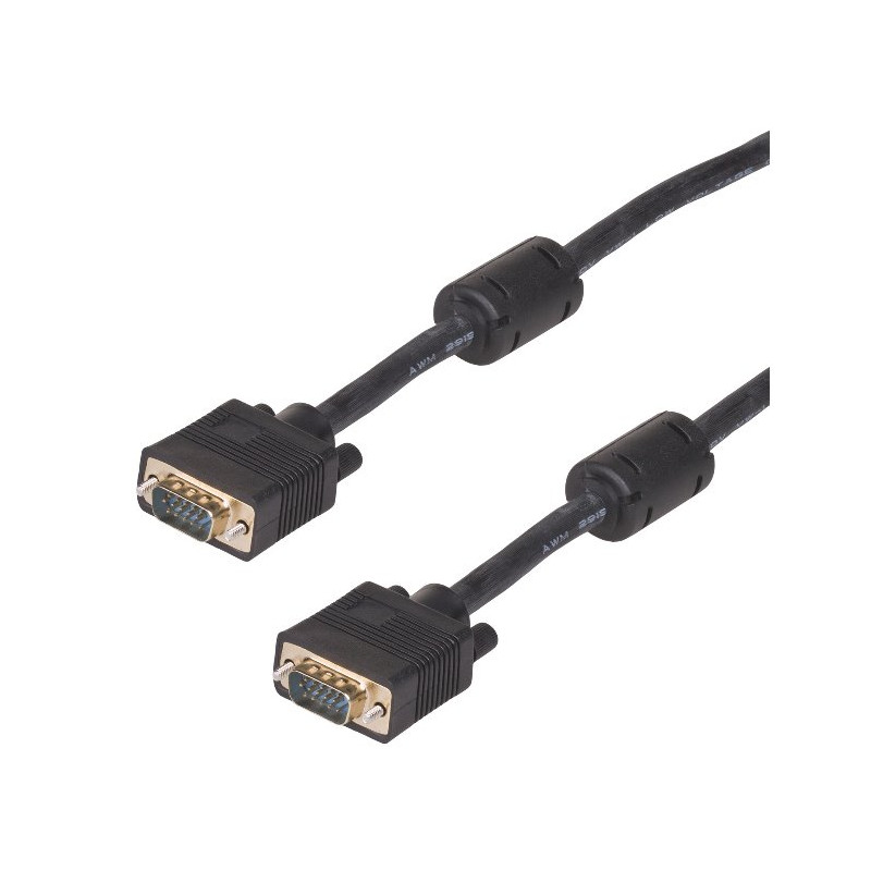 Akyga kabel VGA audio-video 15.0m/PVC