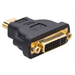 Akyga adaptér DVI-F/HDMI-M/Duplex/cerná