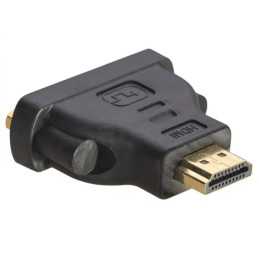Akyga adaptér DVI-F/HDMI-M/Duplex/cerná