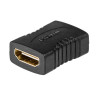 Akyga adaptér HDMI-F/HDMI-F/Duplex/cerná