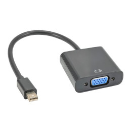 Akyga konvertor mini DisplayPort/VGA/PVC/15cm
