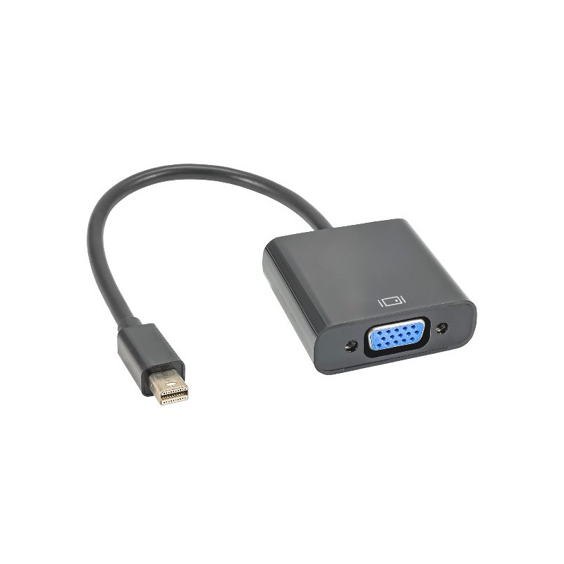 Akyga konvertor mini DisplayPort/VGA/PVC/15cm