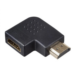 Akyga konvertor HDMI-M/HDMI-F 90°/cerná