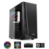 1stCOOL RAINBOW 3 EVO, skrinka ATX, 2x ARGB LED fan, USB3.0, čierna