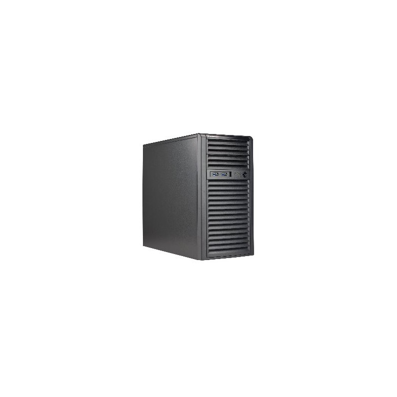 SUPERMICRO Mid-Tower 4x 3,5" fixed HDD, 2x 5,25", 1x external 3,5", 400W (80PLUS Gold)