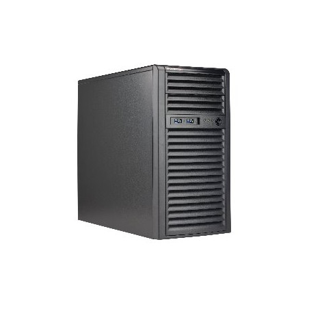 SUPERMICRO Mid-Tower 4x 3,5" fixed HDD, 2x 5,25", 1x external 3,5", 400W (80PLUS Gold)
