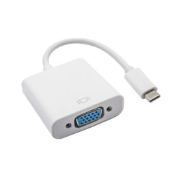 Akyga konventor USB type C/VGA/PVC/ABS