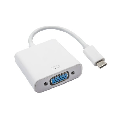 Akyga konventor USB type C/VGA/PVC/ABS