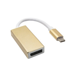 Akyga konventor USB type C/DisplayPort-F/ABS/15cm