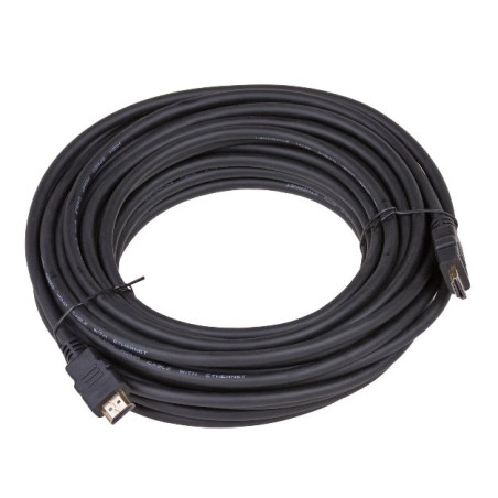 Akyga Kabel HDMI 1.4 (M), Full HD/4K 10.2Gbps, černý 15m