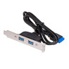 Akyga 2xUSB 3.0 ATX Kryt/40cm