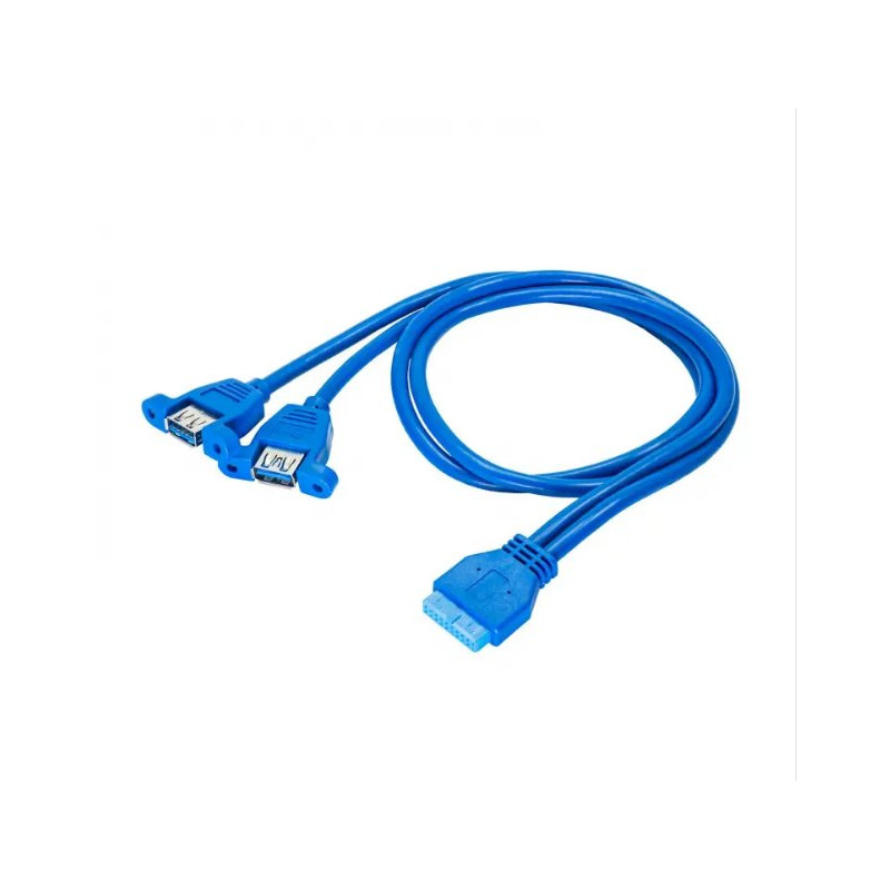 Akyga adapter goldpin ATX/2xUSB 3.0