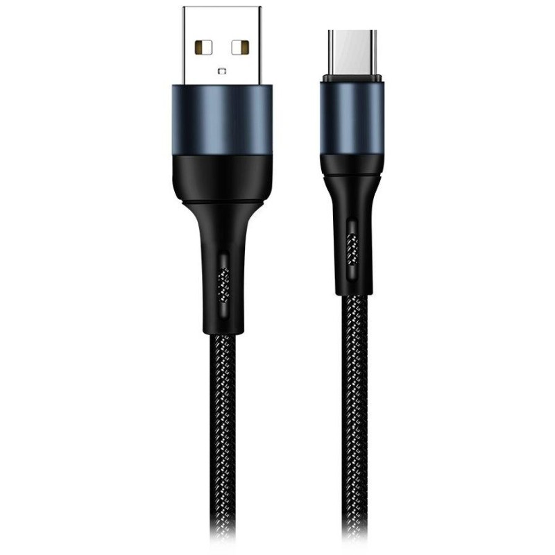 Colorway Datový Kabel USB/ USB-C / 2.4A/ 1m/ Černý