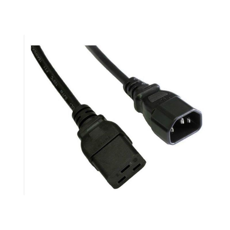 Akyga napájecí kabel serveru 1.8m/cerná