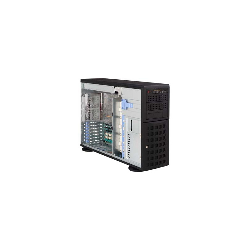 SUPERMICRO Tower/4U 8x 3,5" HS SAS/SATA, 2x 5,25", 1x 5,25" pro 3,5", 2x920W