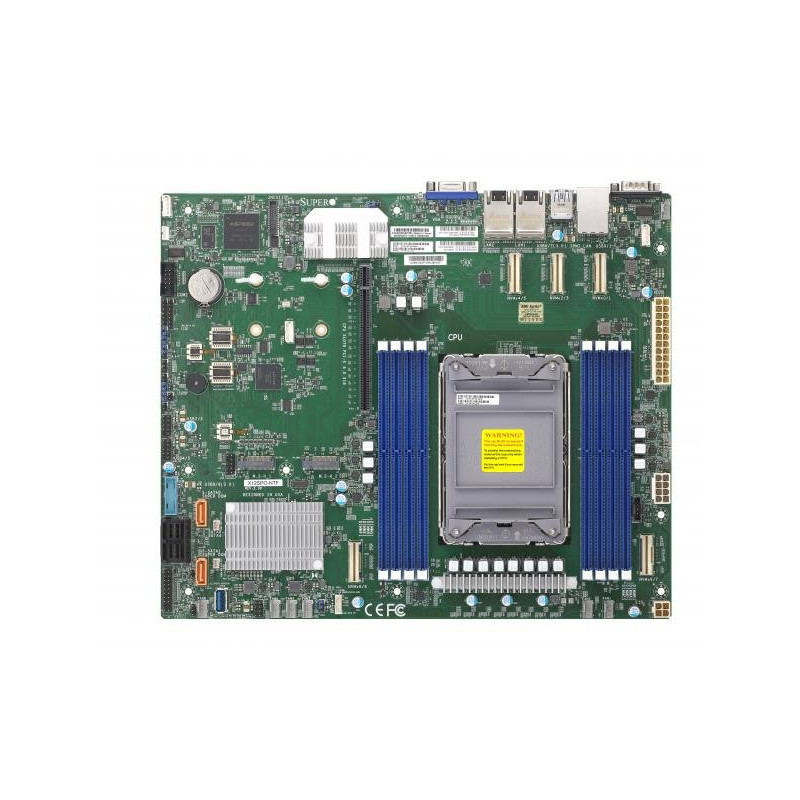 SUPERMICRO MB 1xLGA4189, iC621A, 8x DDR4 ECC, 10xNVMe, 10xSATA3, 2xM.2, PCIe4.0 x16, 2x 10Gb LAN,IPMI