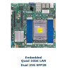 SUPERMICRO MB 1xLGA4189, iC621A, 8x DDR4 ECC, 3xNVMe, 1xNVMe/4xSATA3, M.2, 2x PCIe4.0 x16, 2x 25Gb + 4x 1Gb LAN,IPMI