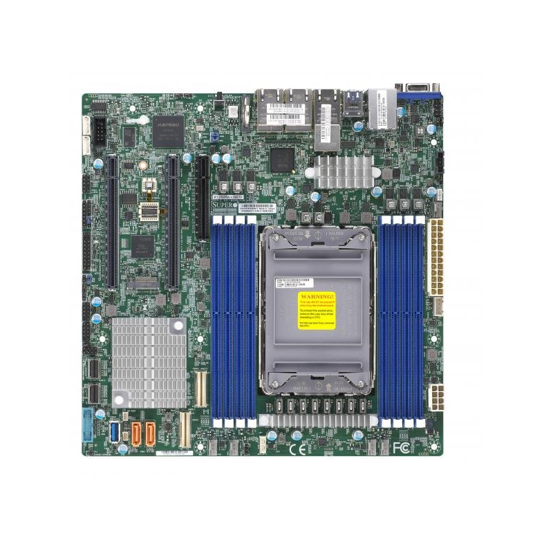 SUPERMICRO MB 1xLGA4189, iC621A, 8x DDR4 ECC, 4xNVMe, 10xSATA3, M.2, 3x PCIe4.0, 2x 10Gb + 4x 1Gb LAN,IPMI