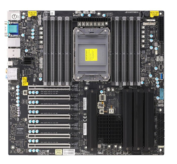 SUPERMICRO MB 1xLGA4189, iC621A, 16x DDR4 ECC, 10xSATA3, 4x M.2, 7x PCIe4.0, 10Gb + 1Gb LAN,IPMI