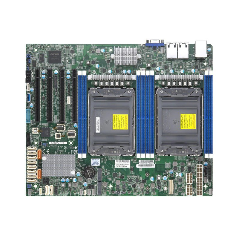 SUPERMICRO MB 2xLGA4189, iC621A, 8x DDR4 ECC, 2xNVMe, 12xSATA3, 2x M.2, 4x PCIe4.0, 2x 10Gb LAN,IPMI