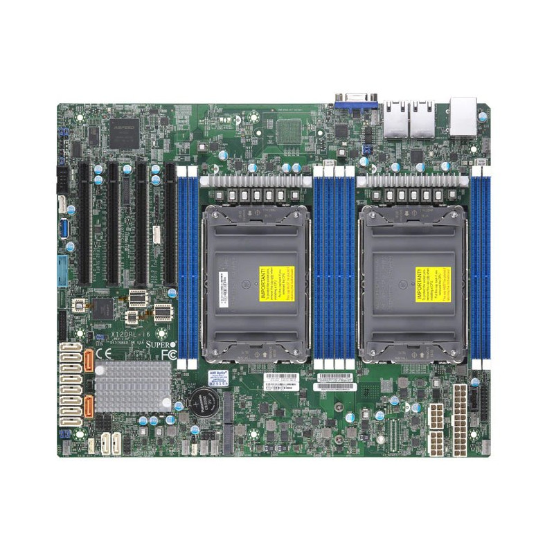 SUPERMICRO MB 2xLGA4189, iC621A, 8x DDR4 ECC, 2xNVMe, 12xSATA3, 2x M.2, 4x PCIe4.0, 2x 1Gb LAN,IPMI
