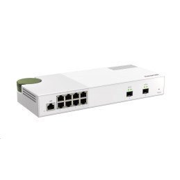 QNAP managovatelný switch QSW-M2108-2S (8x 2,5GbE RJ45 a 2x 10GbE SFP+)
