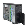 SUPERMICRO Tower/4U 8x 3,5" HS SAS/SATA, 2x 5,25", 1x 5,25" pro 3,5", 903W (80+gold) (Super Quiet - 28dB)