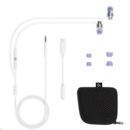 Logitech G333 Gaming Earphones with mic - WHITE - EMEA