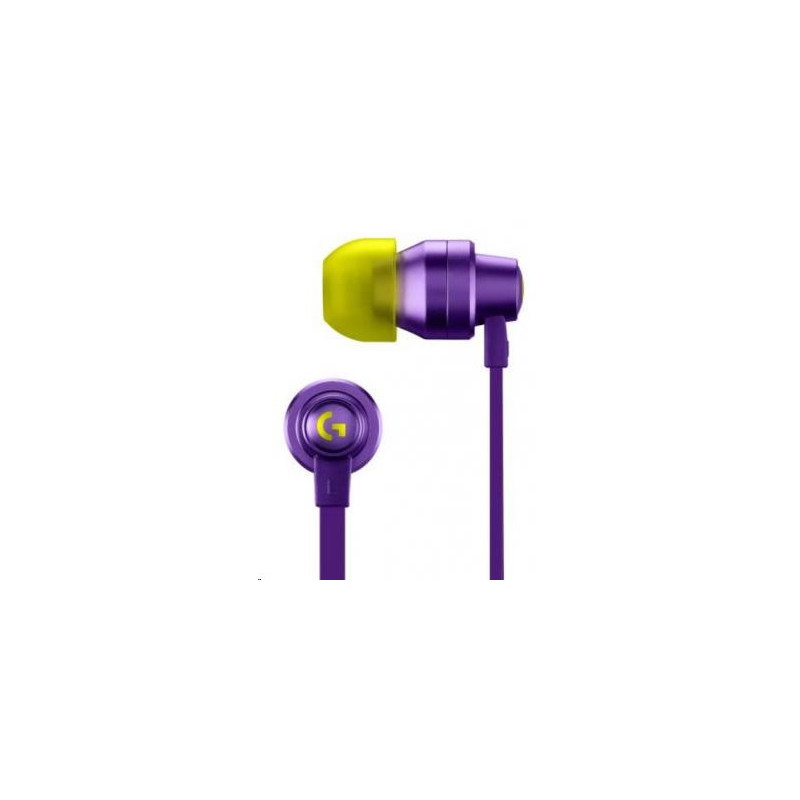 Logitech G333 Gaming Earphones with mic - PURPLE - EMEA