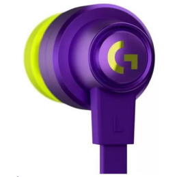 Logitech G333 Gaming Earphones with mic - PURPLE - EMEA