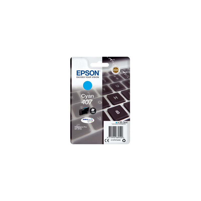 Epson atrament WP4745 series cyan L