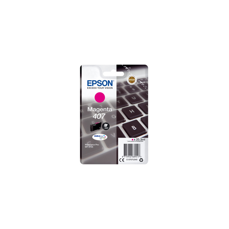 Epson atrament WP4745 series magenta L