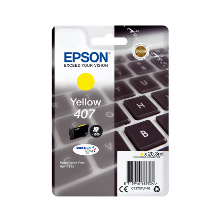 Epson atrament WP4745 series yellow L