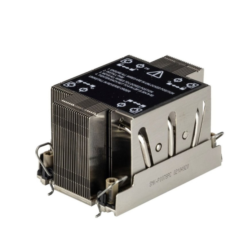 SUPERMICRO 2U Passive CPU HS w/Side Air CH for X12 Whitley/Cedar Island
