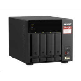 QNAP TS-473A-8G (Ryzen 2,2GHz / 8GB RAM / 4x SATA / 2x M.2 NVMe slot / 2x 2,5GbE / 2x PCIe / 4x USB)