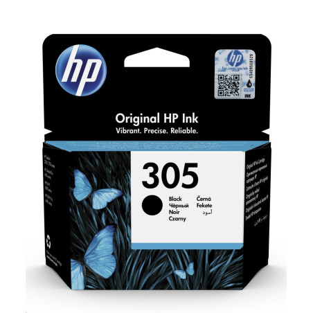 HP Ink Cartridge č.305 black