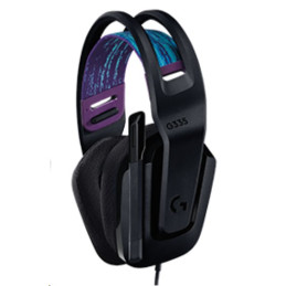 Logitech G335 Wired Gaming Headset - BLACK - 3.5 MM - EMEA