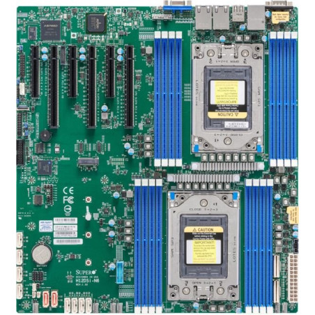 SUPERMICRO MB 2xSP3 (7002/7003),16x DDR4,10xSATA3, 4x NVMe, 1xM.2, 6xPCIe4.0 (3 x16, 3 x8), IPMI, 2x LAN
