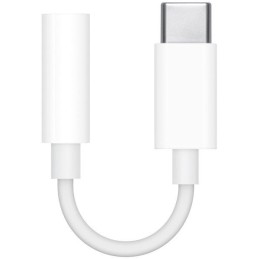 Apple USB-C - 3,5mm jack adaptér bílý