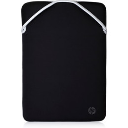 Puzdro protective reversible sleeve 15,6" - silver + black
