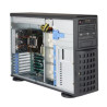 SUPERMICRO Tower/4U 8x 3,5" HS SAS/SATA, 2x 5,25", 1x 5,25" pro 3,5", 2x1230W (Titanium)