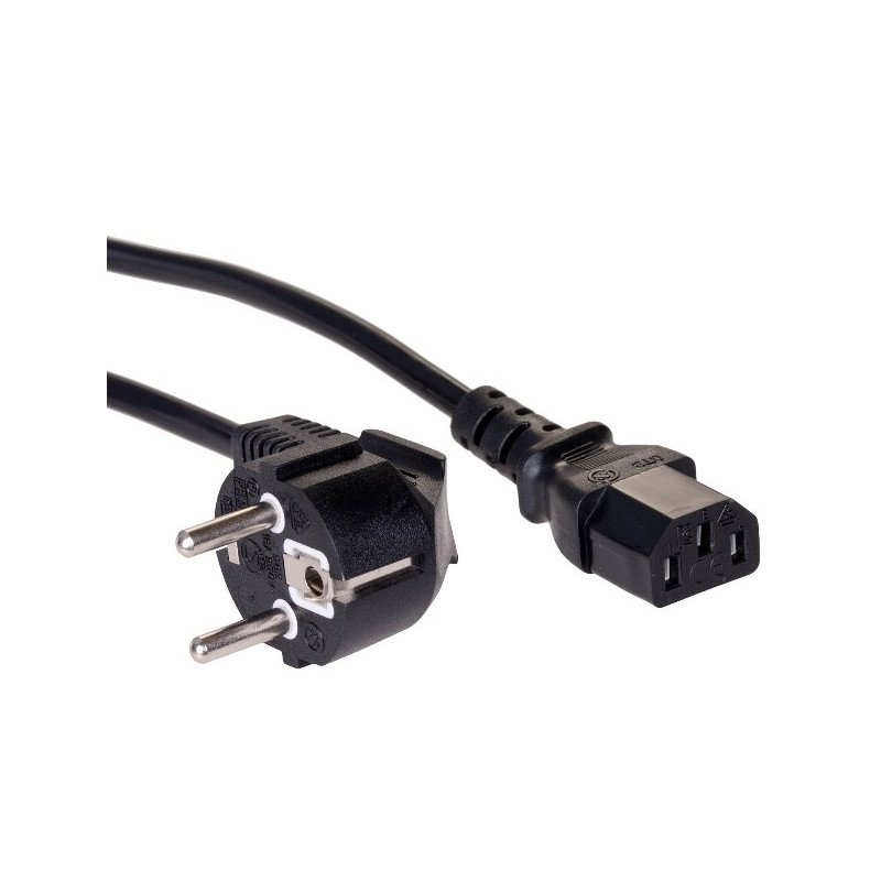 Akyga PC napájecí kabel 1.5m/250V/PVC/černa