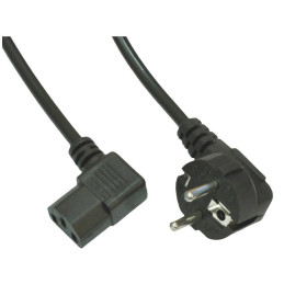 Akyga PC Napájecí kabel 1.5m/250V/PVC/černá