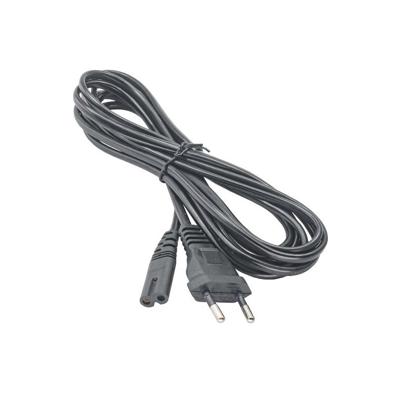 Akyga Napájecí kabel 3.0m/250V/PVC/černá