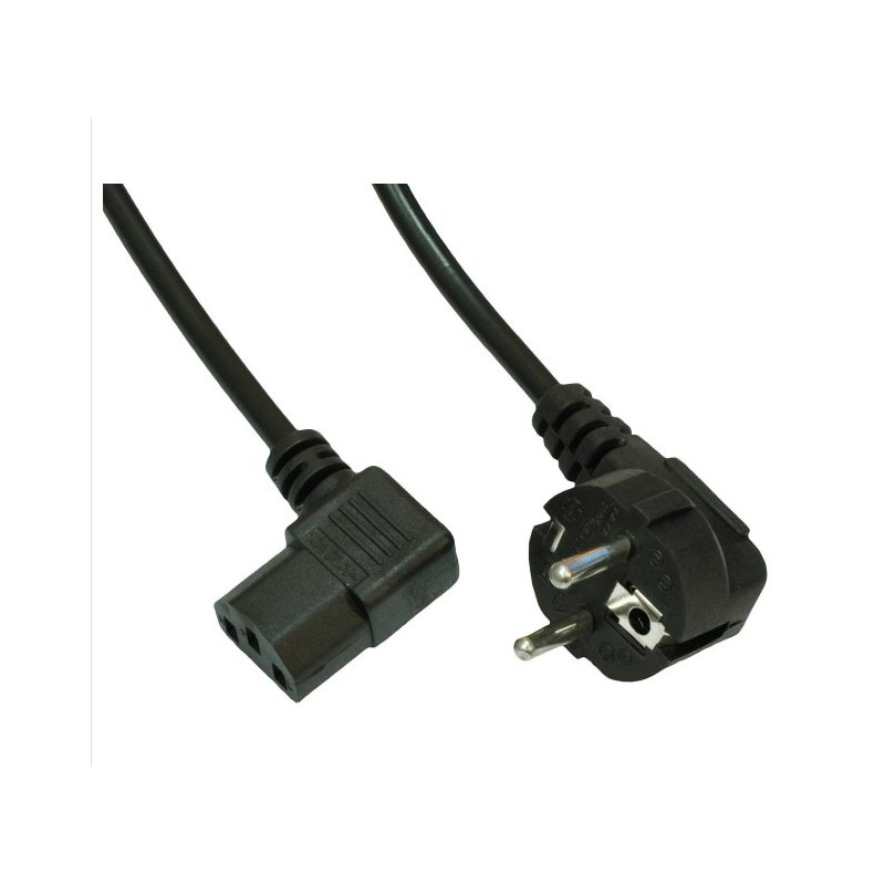 Akyga PC napájecí kabel 3m/250V/PVC/černá
