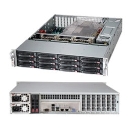 SUPERMICRO 2U chassis 12xSATA3/SAS3/NVMe4, 2x1200W(tit.), low profile