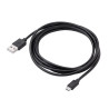 Akyga kabel USB A-MicroB/1.8m/černá